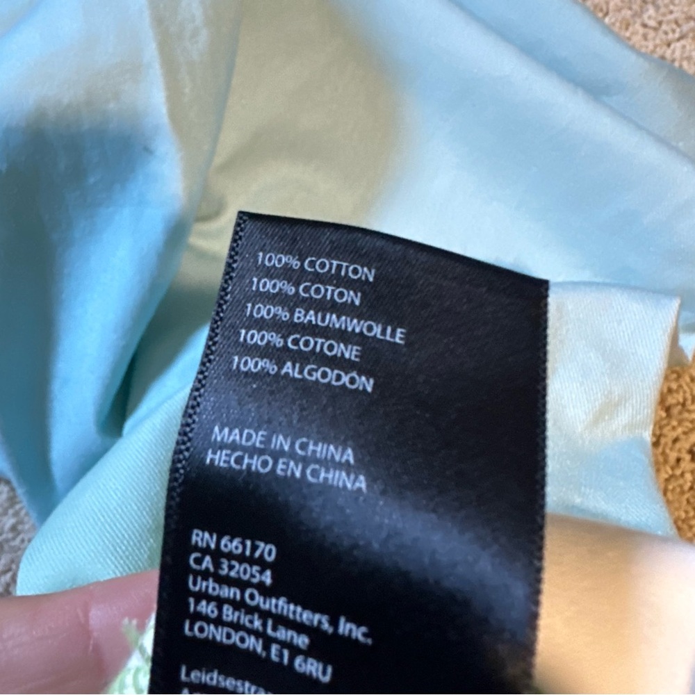 NWT Urban Outfitters BDG Hi-Rise&Wide Leg Ombré Jeans size 32 blue/green - Picture 8 of 9